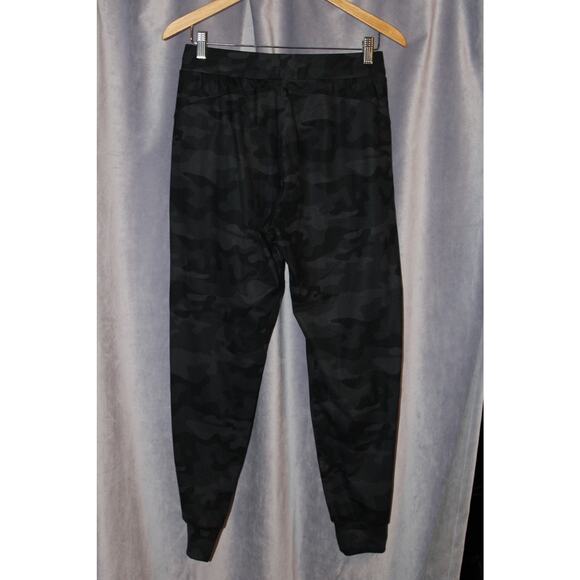 Libin Black Army Print Joggers Camouflage Size M - Picture 4 of 5